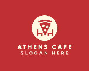 Pizza Slice Restaurant logo design