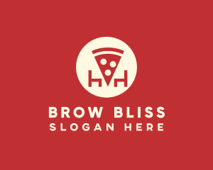 Pizza Slice Restaurant logo design