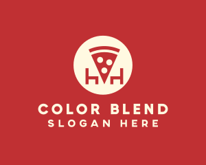 Pizza Slice Restaurant logo design