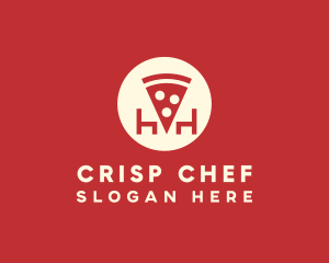 Pizza Slice Restaurant logo design