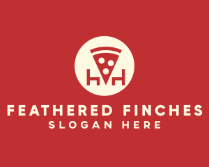 Pizza Slice Restaurant logo design