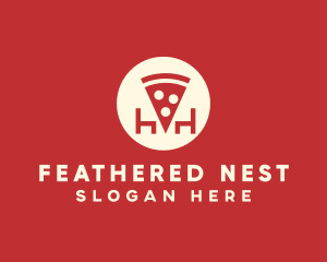 Pizza Slice Restaurant logo design