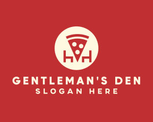 Pizza Slice Pizzeria logo design