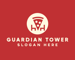 Pizza Slice Restaurant logo design