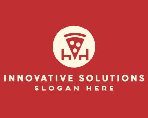 Pizza Slice Restaurant logo design