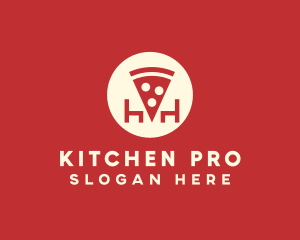 Pizza Slice Restaurant logo design