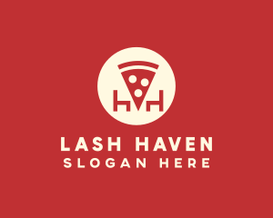 Pizza Slice Restaurant logo design