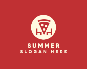 Pizza Slice Restaurant logo design