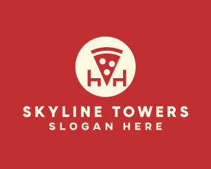 Pizza Slice Restaurant logo design