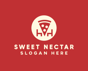 Pizza Slice Restaurant logo design