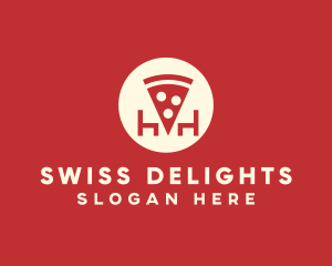 Pizza Slice Restaurant logo design