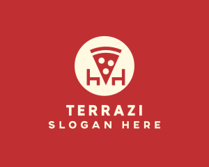 Pizza Slice Restaurant logo design