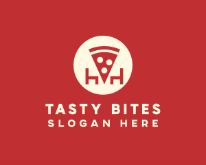 Pizza Slice Restaurant logo design