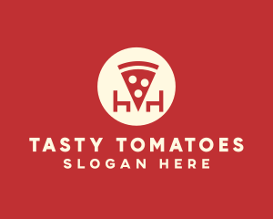 Pizza Slice Restaurant logo design