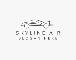 Car Dealer - Sports Car Vehicle logo design