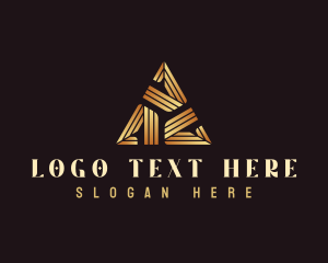 Triangle - Elegant Luxury Triangle logo design