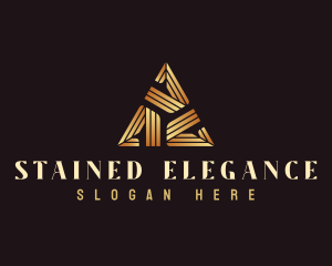 Elegant Luxury Triangle logo design