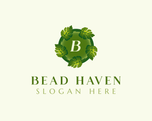 Environmental Nature Leaf logo design