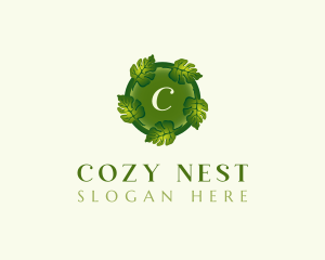 Environmental Nature Leaf logo design