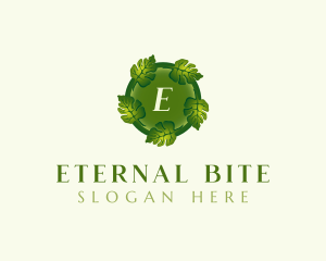 Environmental Nature Leaf logo design