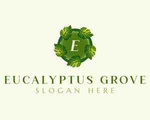 Environmental Nature Leaf logo design