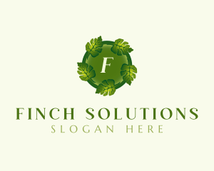 Environmental Nature Leaf logo design