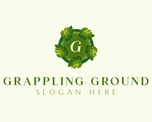 Environmental Nature Leaf logo design