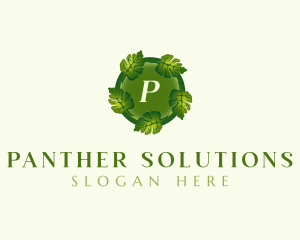 Environmental Nature Leaf logo design