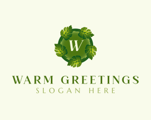 Environmental Nature Leaf logo design