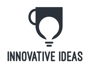 Mug Idea Bulb logo design