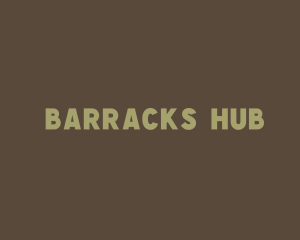 Barracks - Masculine Military Business logo design