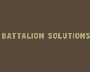 Masculine Military Business logo design