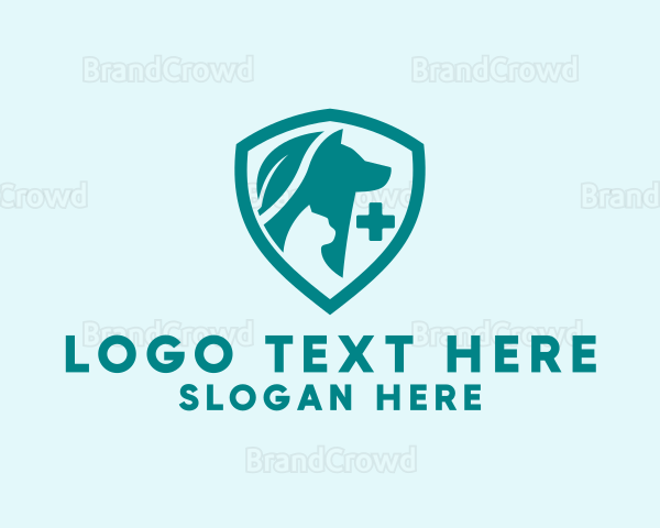 Pet Organic Medicine Vet Logo