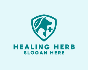 Pet Organic Medicine Vet logo design