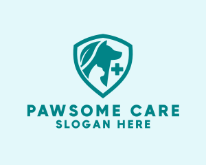 Pet Organic Medicine Vet logo design