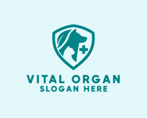 Pet Organic Medicine Vet logo design