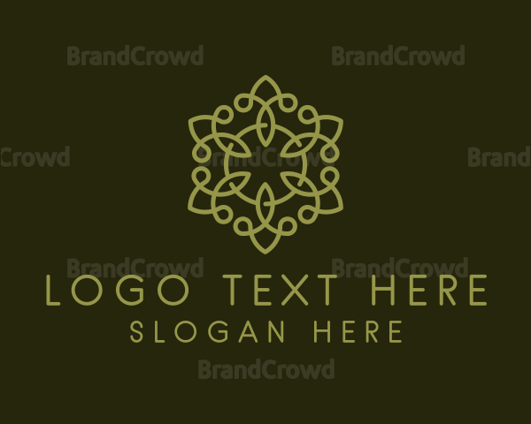 Luxury Floral Pattern Logo