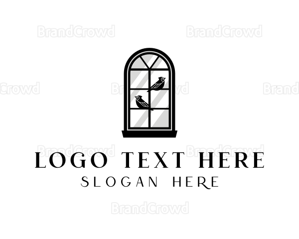 Window Pane Design Logo