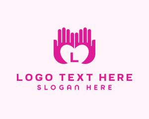 Ngo - Caring Hands Charity logo design