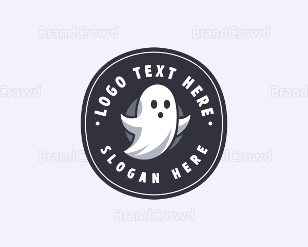 Scary Ghost Spirit Logo