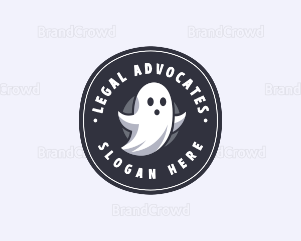 Scary Ghost Spirit Logo