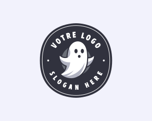 Scary Ghost Spirit Logo