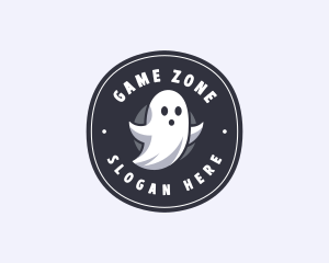 Scary Ghost Spirit logo design