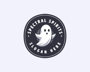 Scary Ghost Spirit logo design