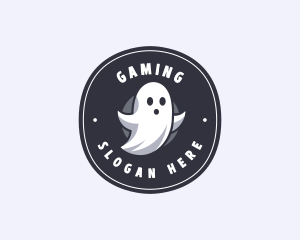 Scary Ghost Spirit logo design