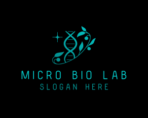 Biotech DNA Plant logo design