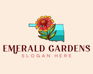 Oklahoma Flower Garden logo design