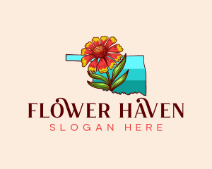 Oklahoma Flower Garden logo design