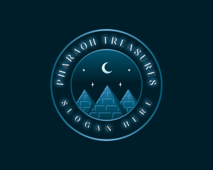 Midnight Pyramid Tour logo design