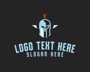 Helmet - Knight Warrior Gamer logo design